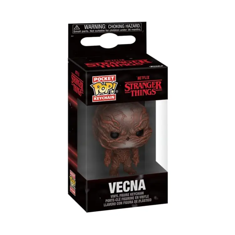 STRANGER THINGS - Kieszonkowe breloczki do kluczy - Vecna
