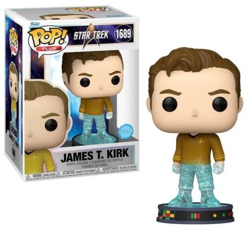 Funko - STAR TREK TRANSPORTER - POP Plus N° 1689 - Kirk (Glitter)