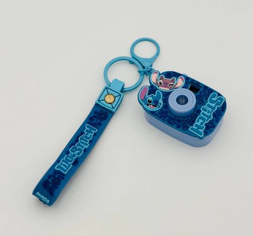 Pyramid - STITCH & ANGEL - Projector Keychain with 8 pictures