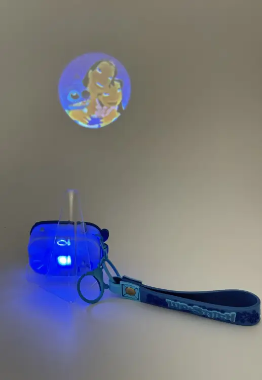 Pyramid - STITCH & ANGEL - Projector Keychain with 8 pictures