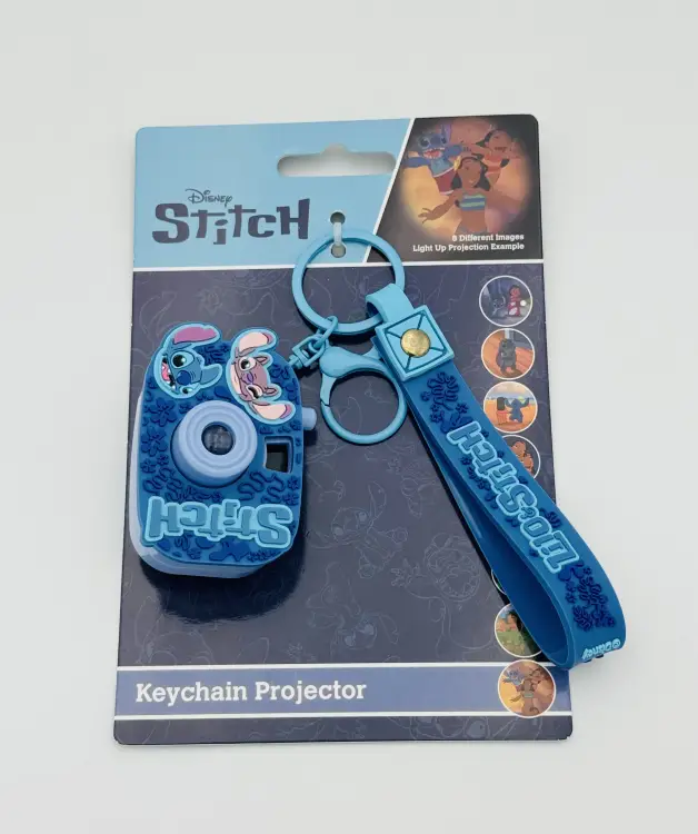 Pyramid - STITCH & ANGEL - Projector Keychain with 8 pictures