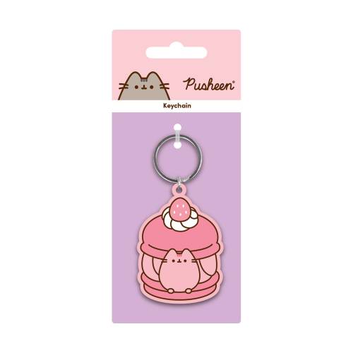 Pyramid - PUSHEEN - Macarons - PVC Keychain