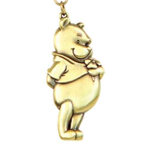 Monogram - WINNIE THE POOH - Winnie - Pewter Keychain