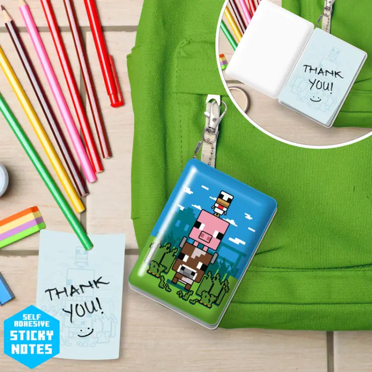 Paladone - MINECRAFT - Mini Fluffy Notebook Keychain