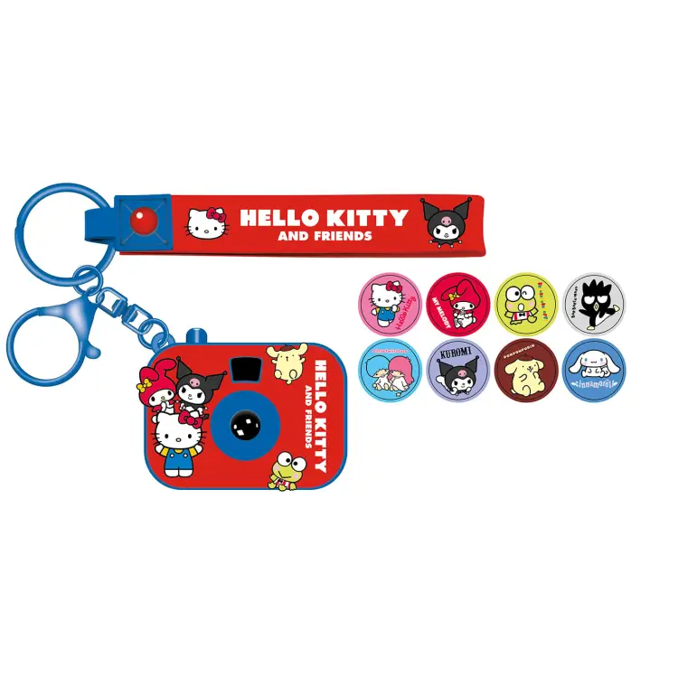 Pyramid - HELLO KITTY & Friends - Projector Keychain with 8 pictures