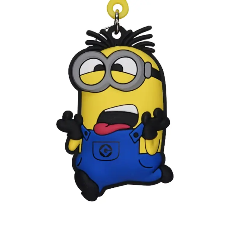 Monogram - MINIONS - Bob - Soft Touch Bagclip Keychain