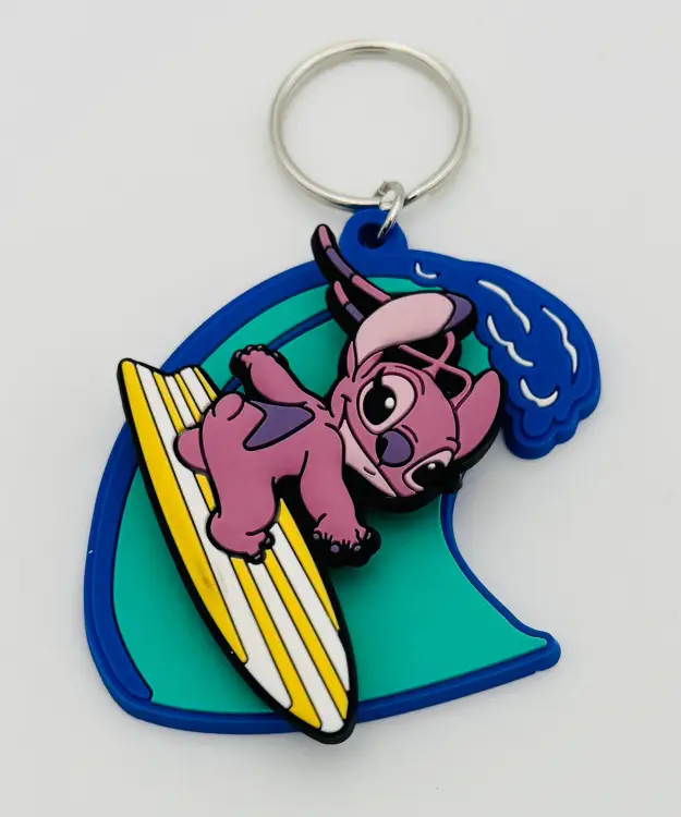 Pyramid - ANGEL - Surf - 'Spinner' 3D Keychain
