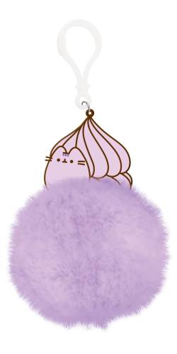 Pyramid - PUSHEEN - Macarons - Pom Pom Keychain