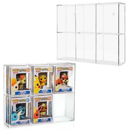 Evoretro - EVORETRO - 6 slots acrylic display case for Funko Pop