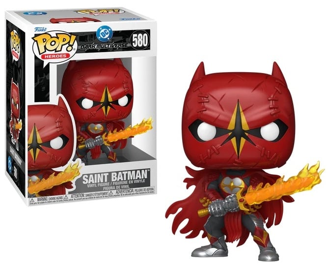 Funko - DC DARK MULTIVERSE - POP Heroes N° 580 - Saint Batman
