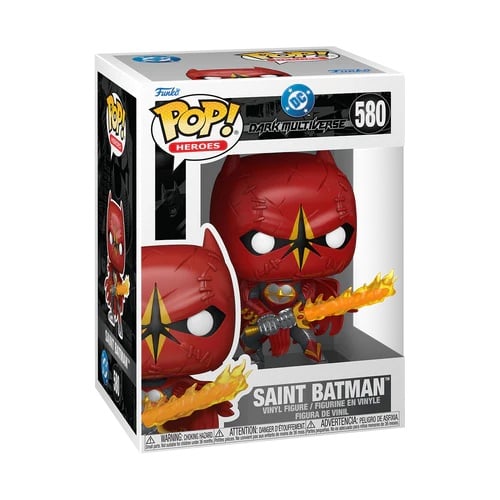 Funko - DC DARK MULTIVERSE - POP Heroes N° 580 - Saint Batman