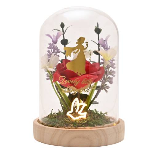 Widdop - DISNEY PRINCESS - Snow White - Floral Cloche with a Neon Light