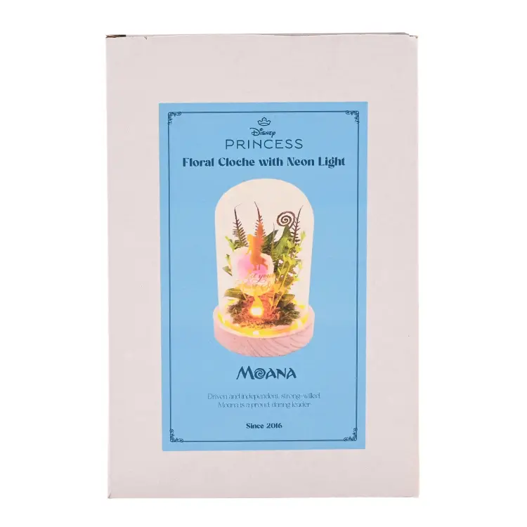 Widdop - DISNEY PRINCESS - Moana - Floral Cloche with a Neon Light
