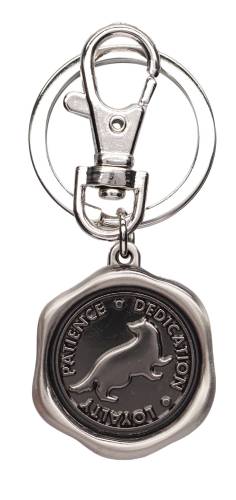 Monogram - HARRY POTTER - Hufflepuff - Pewter Keychain