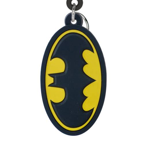 Monogram - DC - Batman Logo - Soft Touch Keychain