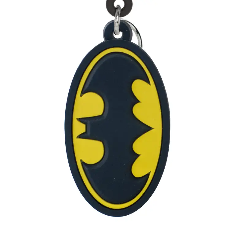 Monogram - DC - Batman Logo - Soft Touch Keychain