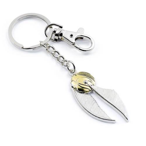 Carat - HARRY POTTER - Golden Snitch - Silver Plated Keyring
