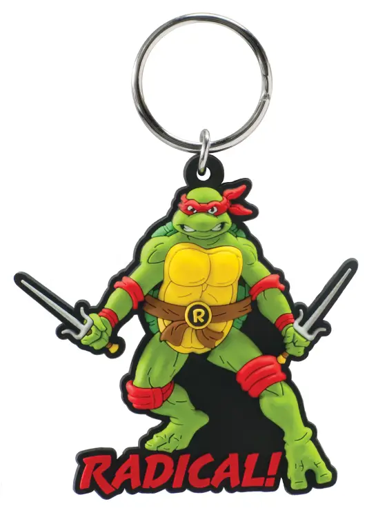 Monogram - TEENAGE MUTANT NINJA TURTLES - Raphael - Soft Touch Keychain