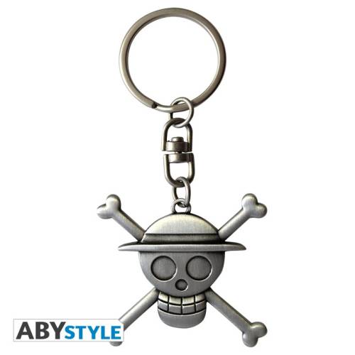 ABYstyle - ONE PIECE - Porte-Cles Metal 3D - Skull Luffyp