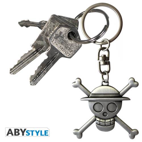 ABYstyle - ONE PIECE - Porte-Cles Metal 3D - Skull Luffyp