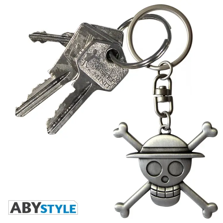 ABYstyle - ONE PIECE - Porte-Cles Metal 3D - Skull Luffyp