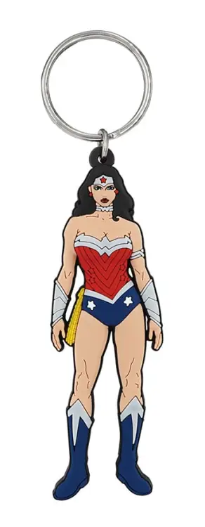 Monogram - DC - Wonder Woman - Soft Touch Keychain