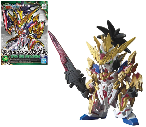 Bandai Model Kit - GUNDAM - SD Sangoku Soketsuden Liu Bei Unicorn Gundam - Model Kit