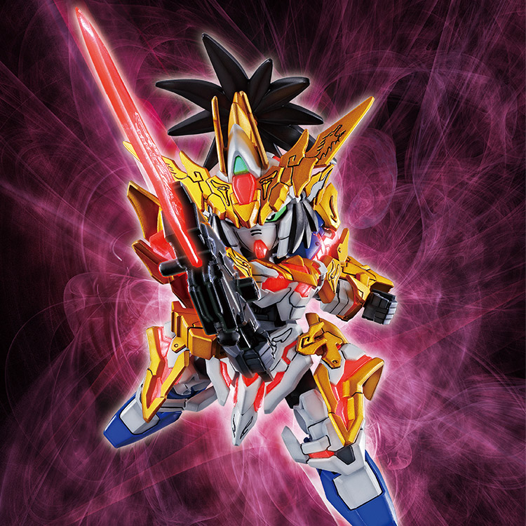 Bandai Model Kit - GUNDAM - SD Sangoku Soketsuden Liu Bei Unicorn Gundam - Model Kit