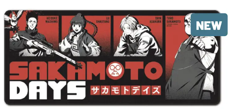 Grupo Erik - SAKAMOTO DAYS - XL Desktop Mat