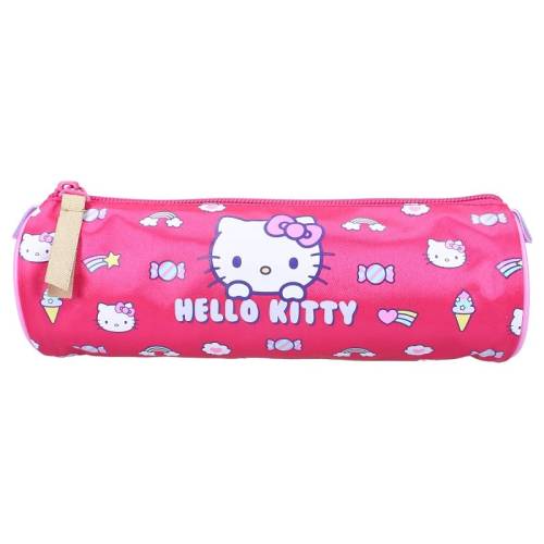 Vadobag - HELLO KITTY - Rainbow - Round Pencil Case