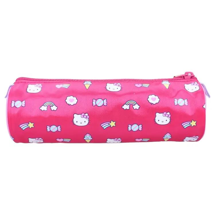 Vadobag - HELLO KITTY - Rainbow - Round Pencil Case