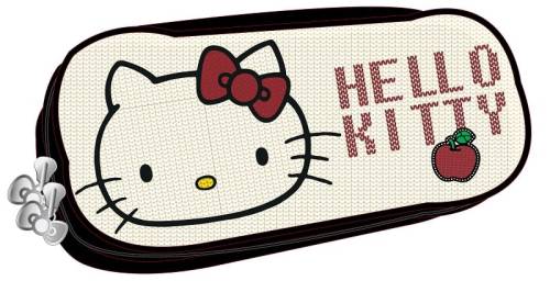 Vamos - HELLO KITTY - Oval Pencil Case