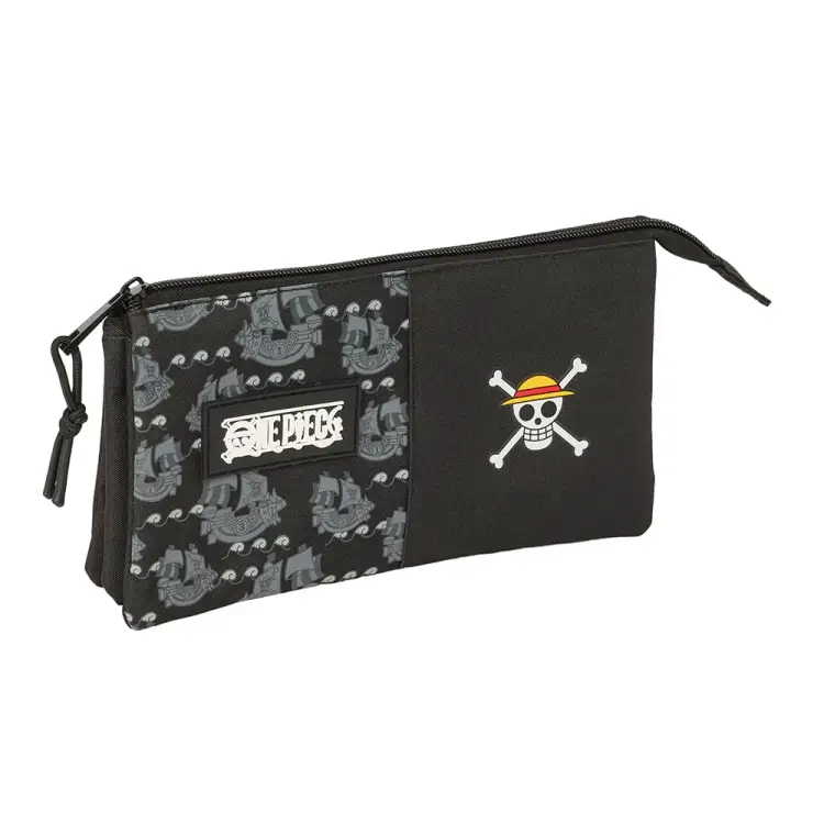 Safta - ONE PIECE - Pirates - Triple Pencil Case