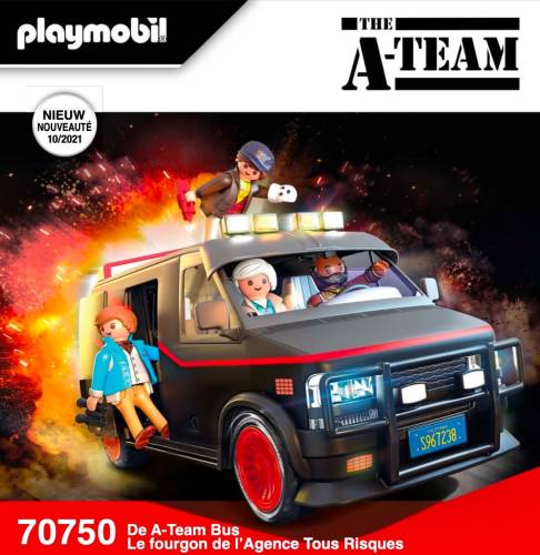 Playmobil - MOVIE CARS - A-Team Bus 'PLAYMOBIL'