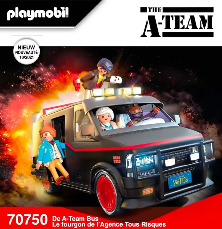Playmobil - MOVIE CARS - A-Team Bus 'PLAYMOBIL'