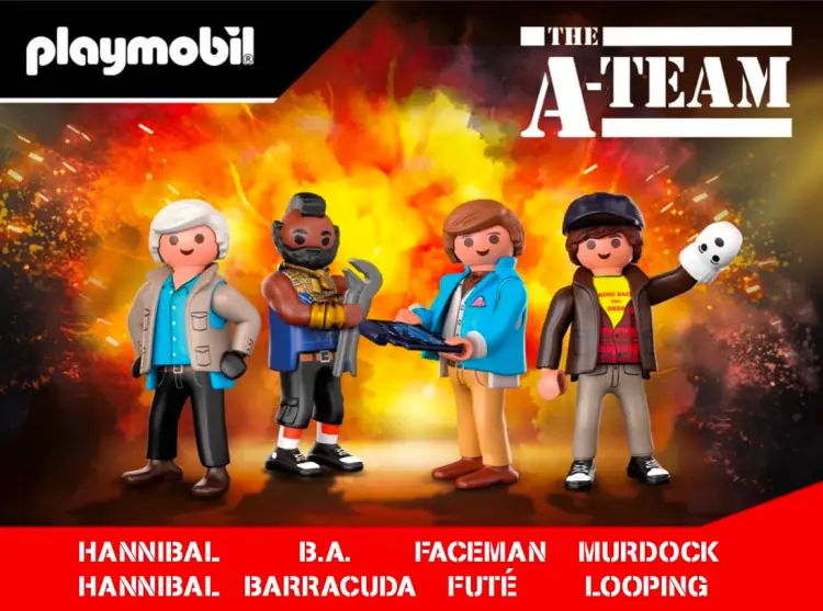 Playmobil - MOVIE CARS - A-Team Bus 'PLAYMOBIL'