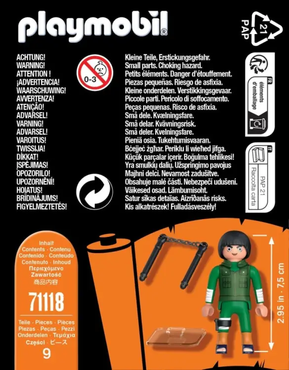 Playmobil - NARUTO - Rock Lee - Playmobil
