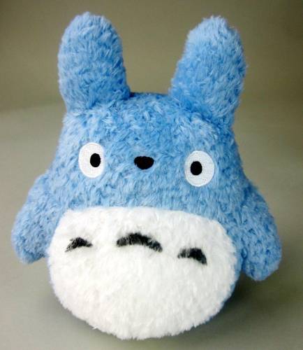 Semic - STUDIO GHIBLI - Fluffy Medium Totoro Plush - 22cm