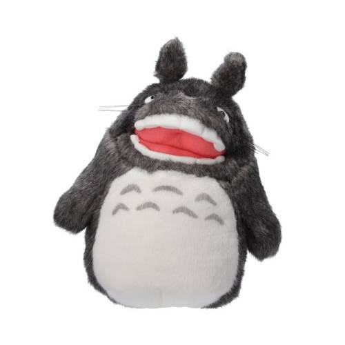 Semic - MY NEIGHBOUR TOTORO - Grey Totoro Roaring - Acrylic Plush M