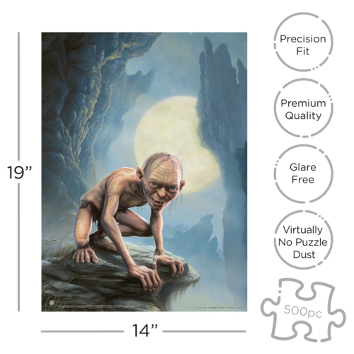 Aquarius - THE LORD OF THE RINGS - Gollum - Puzzle 500P '35x48cm'