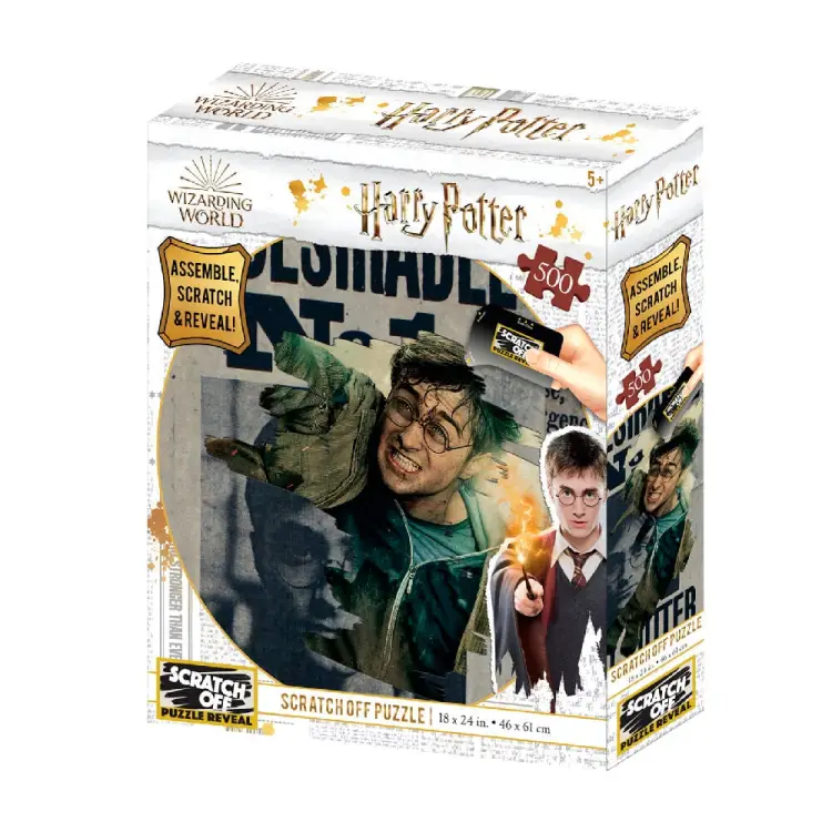 Prime 3D - HARRY POTTER - Wanted - Scratch Puzzle 500P '61x4c6m'