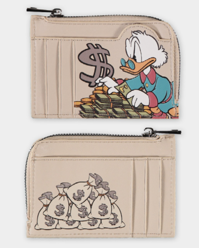 Difuzed - DISNEY - Uncle Scrooge - Beige Card Holder