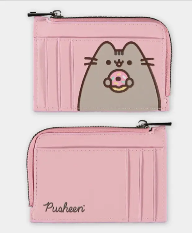 Difuzed - PUSHEEN - Pink Card Holder