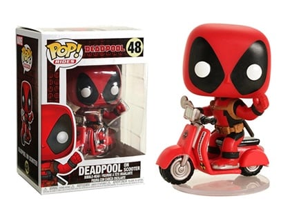 Funko - DEADPOOL - Pop Rides N° 48 - Deadpool on Scooter