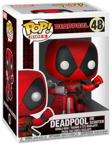 Funko - DEADPOOL - Pop Rides N° 48 - Deadpool on Scooter