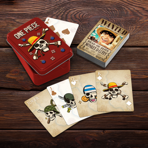 Paladone - ONE PIECE NETFLIX - Playing Cards in a Tin