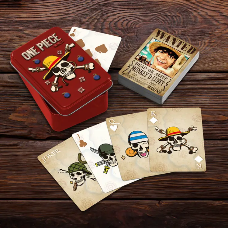 Paladone - ONE PIECE NETFLIX - Playing Cards in a Tin