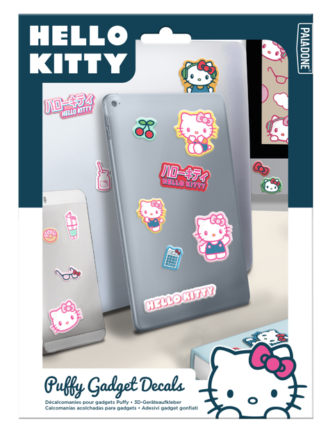 Paladone - HELLO KITTY - Puffy - Gadget Decals