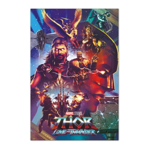 Grupo Erik - MARVEL - Thor : Love and Thunder - Poster 61x91cm