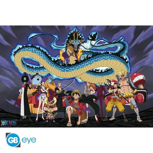 GB Eye - ONE PIECE - The crew against Kaido - Poster 91x61cm